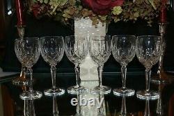 Set Of Six (6) Gorham Lady Anne Wine Glasses With Acid Mark