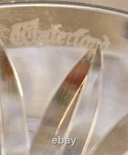 Set Of Two Vintage Waterford Crystal Wine Glasses