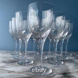 Set of 10 Atlantis SONNET Crystal Wine Glasses 7h