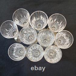 Set of 10 Waterford Crystal KYLEMORE Sherry Wine Glass (5-3/8) MINT