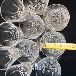Set of 10 Waterford Crystal KYLEMORE Sherry Wine Glass (5-3/8) MINT