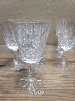 Set of 10 Waterford Crystal Kenmare Water Goblet Wine Glasses 6 7/8 MINT