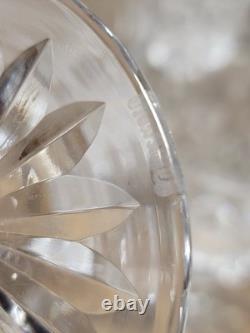 Set of 10 Waterford Crystal Kenmare Water Goblet Wine Glasses 6 7/8 MINT
