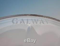 Set of 12 Galway Kylemore Large Water Wine Goblets Crystal Glasses Cut Red White