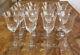 Set of 12 Lenox Crystal ALLURE Clear Optic - 6-5/8 Wine Goblets Glasses