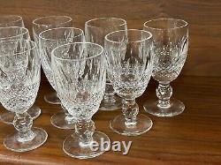 Set of (12) Waterford COLLEEN Short Stem 4.25 Sherry Wine Glasses