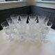 Set of 12 Waterford Crystal Kenmare Water Goblets Wine Glasses Vintage Ireland