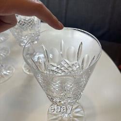 Set of 12 Waterford Crystal Kenmare Water Goblets Wine Glasses Vintage Ireland