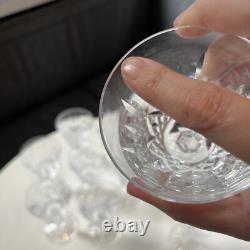 Set of 13 Waterford Crystal Lismore Red Wine Claret 5 7/8 Glasses Made Ireland