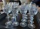 Set of 2 Waterford Greenville Gold 8 Wine Glasses Lot #1