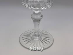 Set of 3 Baccarat France Crystal BUCKINGHAM Water Goblets / Red Wine Glasses