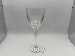 Set of 3 Ceska Crystal TIARA 7 1/2 Wine Glasses