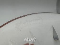 Set of 3 Waterford Crystal BALLYSHANNON Claret Wine Glasses