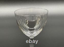 Set of (4) Orrefors Sweden ERIKA CLEAR 7.75 Claret Wine Glasses