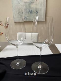 Set of 4 Riedel SOMMELIERS BORDEAUX GRAND CRU Crystal Wine Glasses! Pre-owned