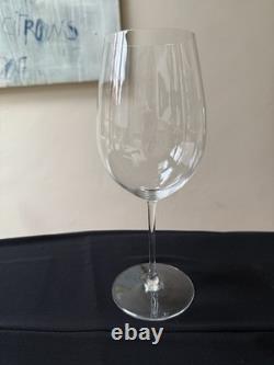Set of 4 Riedel SOMMELIERS BORDEAUX GRAND CRU Crystal Wine Glasses! Pre-owned