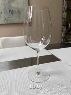 Set of 4 Riedel SOMMELIERS BORDEAUX GRAND CRU Crystal Wine Glasses! Pre-owned