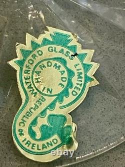 Set of 4 VTG Waterford Lismore Hock Balloon Wine Glasses 7 1/4 Discontinued