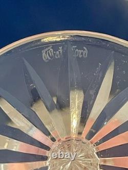 Set of 4 VTG Waterford Lismore Hock Balloon Wine Glasses 7 1/4 Discontinued