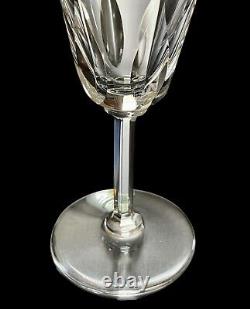 Set of 4 Vintage St. Louis Crystal Cerdagne 6-3/8 Wine Glasses Excellent