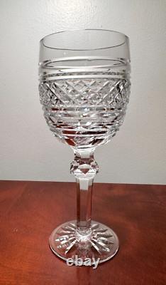 Set of 4 Vtg WATERFORD CRYSTAL Castletown 10 oz. Water/Wine Glasses 7.5 IRELAND