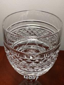 Set of 4 Vtg WATERFORD CRYSTAL Castletown 10 oz. Water/Wine Glasses 7.5 IRELAND