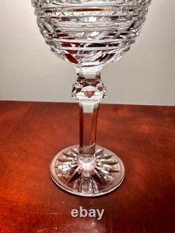 Set of 4 Vtg WATERFORD CRYSTAL Castletown 10 oz. Water/Wine Glasses 7.5 IRELAND