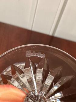 Set of 4 Vtg WATERFORD CRYSTAL Castletown 10 oz. Water/Wine Glasses 7.5 IRELAND