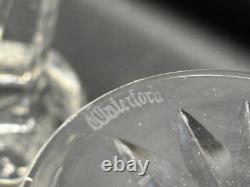 Set of 4 Waterford CLARE Crystal Claret Wine Glasses 5 7/8 Tall