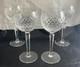Set of 4 Waterford Crystal ALANA Hock Wine Glasses
