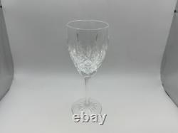 Set of 4 Waterford Crystal ARAGLIN 7 1/8 Wine Glasses
