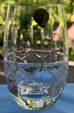 Set of 4 Waterford Crystal Castle Stemless Wine Glasses #1055243 NEW in Box