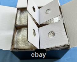 Set of 4 Waterford Crystal Castle Stemless Wine Glasses #1055243 NEW in Box