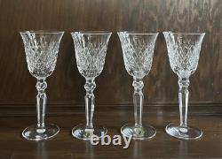 Set of (4) Waterford Crystal'Crosshaven Wine Glass' 7 7/8 H
