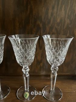 Set of (4) Waterford Crystal'Crosshaven Wine Glass' 7 7/8 H