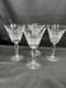 Set of 4 Waterford Crystal GLENMORE Claret Wine 6 1/2 Tall