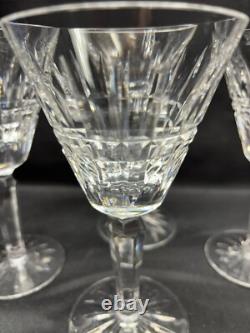Set of 4 Waterford Crystal GLENMORE Claret Wine 6 1/2 Tall