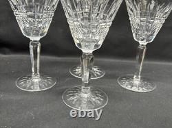 Set of 4 Waterford Crystal GLENMORE Claret Wine 6 1/2 Tall