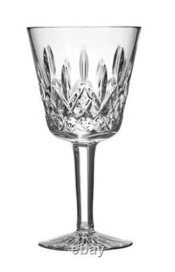 Set of 4 Waterford Crystal Lismore Claret Wine Glasses 5 7/8 Goblets Ireland