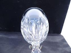 Set of 4 Waterford Crystal Wine Goblets Glasses Drinkware 8 Tall