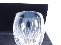 Set of 4 Waterford Crystal Wine Goblets Glasses Drinkware 8 Tall
