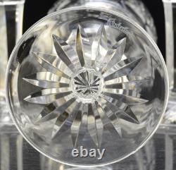 Set of 4 Waterford Cut Crystal Castletown 7 1/8 Inch Claret Glasses