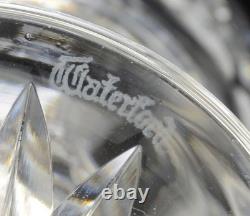 Set of 4 Waterford Cut Crystal Castletown 7 1/8 Inch Claret Glasses