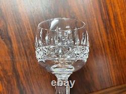 Set of (4) Waterford KYLEMORE Crystal Wine Hock Goblets Glasses