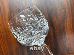 Set of (4) Waterford KYLEMORE Crystal Wine Hock Goblets Glasses