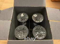 Set of 4 Waterford Lismore Claret Wine Glasses with Box Free Shipping