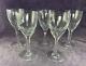 Set of 5 French Baccarat Crystal 5¼ Genova Sherry Wine Glasses