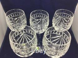 Set of 5 Marquis by Waterford Crystal Large Wine Glasses 8.5 Tall