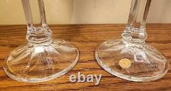 Set of 6 24kt NACHTMANN BLEIKRISTALL Napoleon WINE Cordial GLASSES from GERMANY
