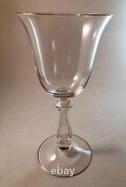 Set of 6 Cambridge Regency Crystal Wine Glasses (8 oz) (Lyre / Stradivari)